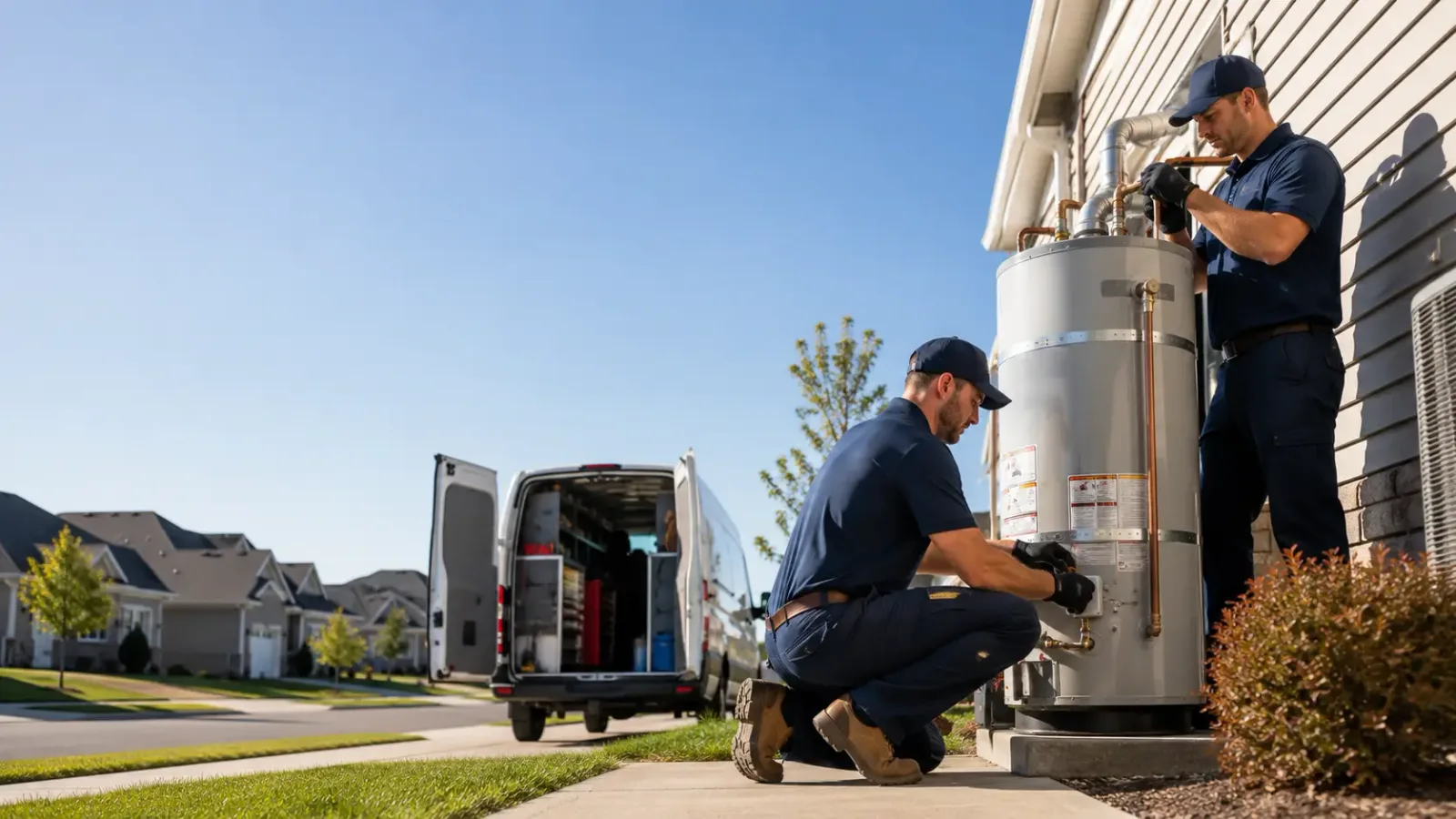 Water Heater Installation in Bellevue, TX